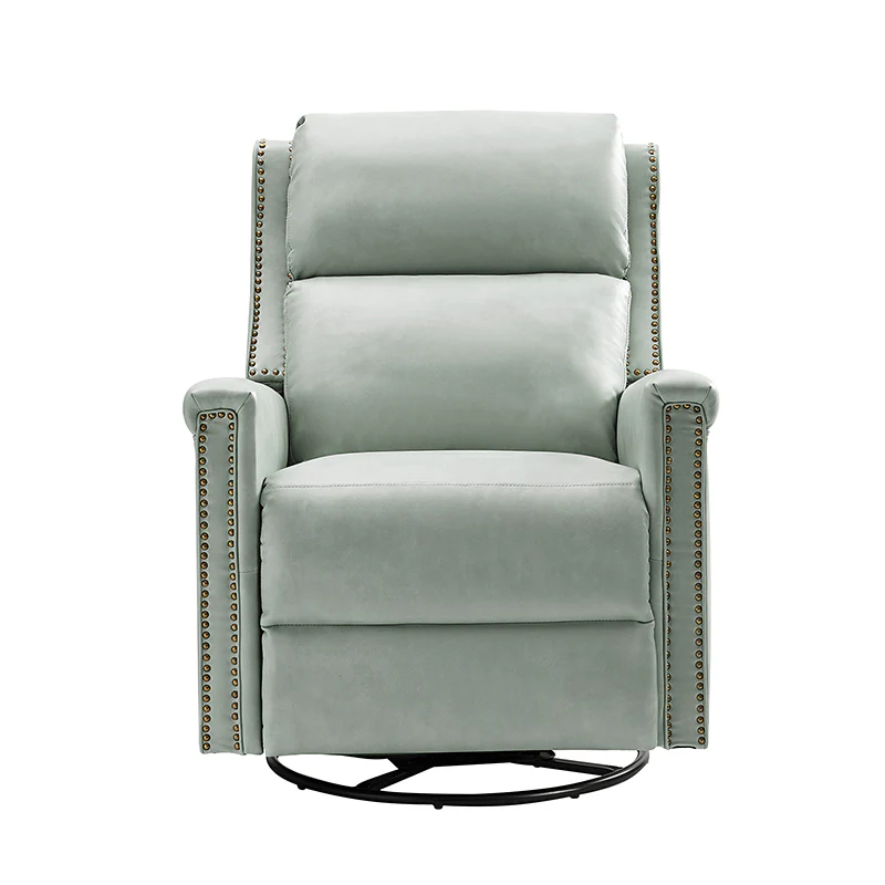 Anton Traditional Design Swivel and Rocker Power Recliner