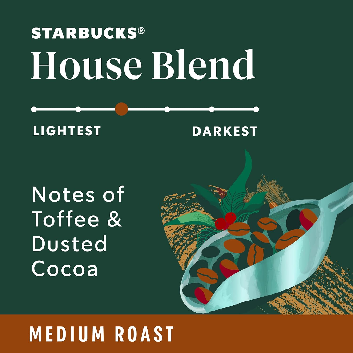 Starbucks Ground Coffee, Medium Roast Coffee, Pike Place Roast, 100% Arabica, 1 Bag (28 Oz)