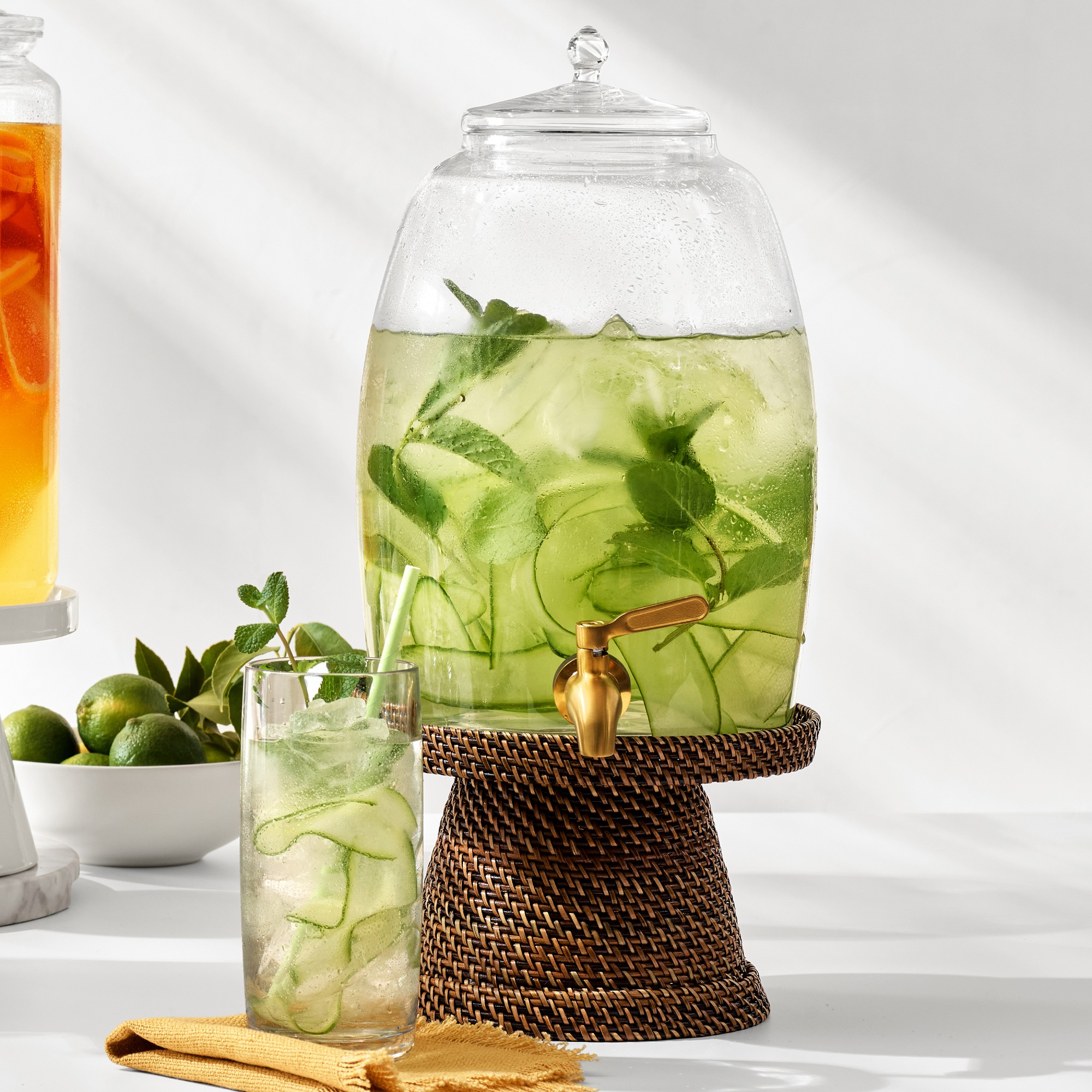 Glass Beverage Dispenser
