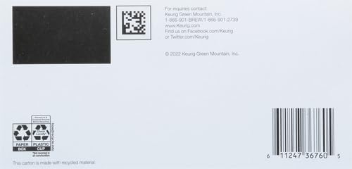 Green Mountain Coffee Roasters Dark Magic Keurig Single-Serve K-Cup Pods, Dark Roast Coffee, 72 Count (6 Packs of 12)