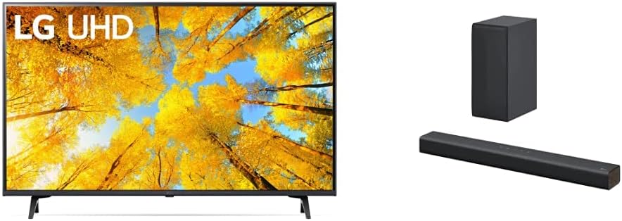 LG 75-Inch Class UQ7590 Series 4K Smart TV, AI-Powered 4K, Cloud Gaming (75UQ7590PUB, 2022),Grey