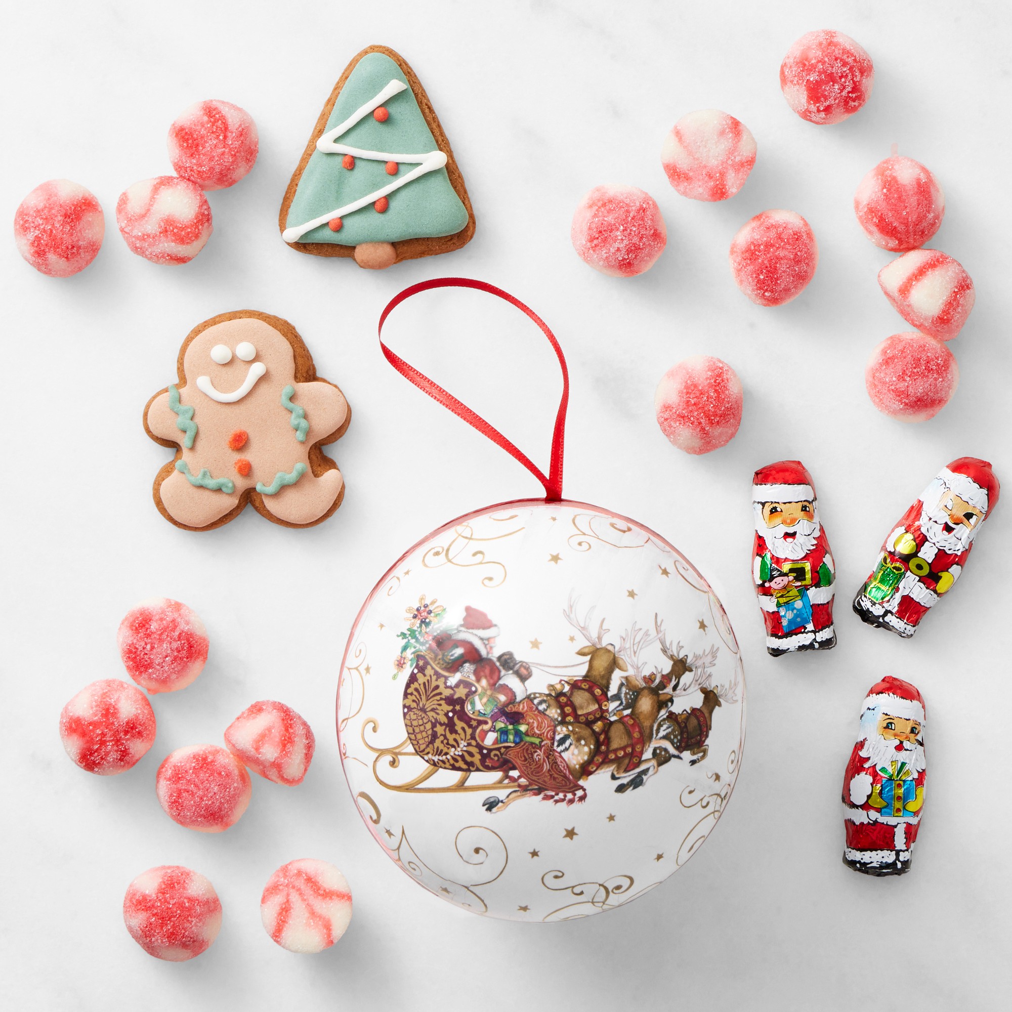 Twas the Night Before Christmas Mache Ornament