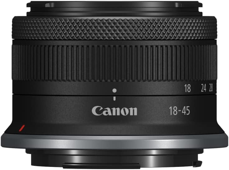Canon EOS R50 Mirrorless Camera RF-S18-45mm F4.5-6.3 is STM Lens Kit, 24.2 Megapixel CMOS (APS-C) Sensor, 4K Video, Hybrid Camera, Photo and Video, Vlogging, Content Creator, RF Mount, Black
