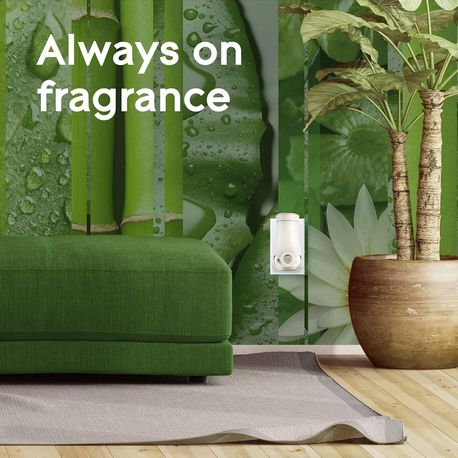 Glade PlugIns Refills Air Freshener, Scented and Essential Oils for Home and Bathroom, Apple Cinnamon, 3.35 Fl Oz, 5 Count