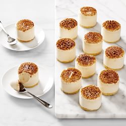 Crème Brûlée Mini Ice Cream Cakes, Set of 12