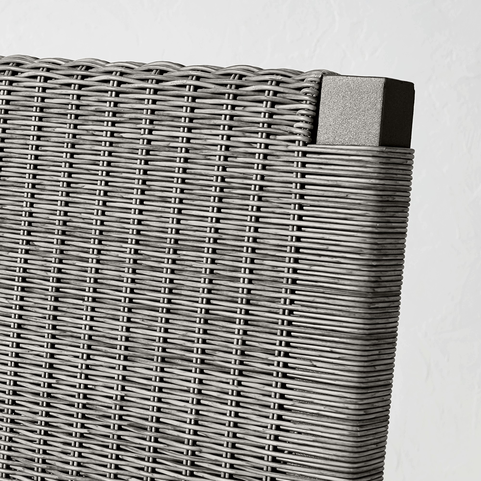 Larnaca Outdoor Metal x All-Weather Weave Dining Armchair