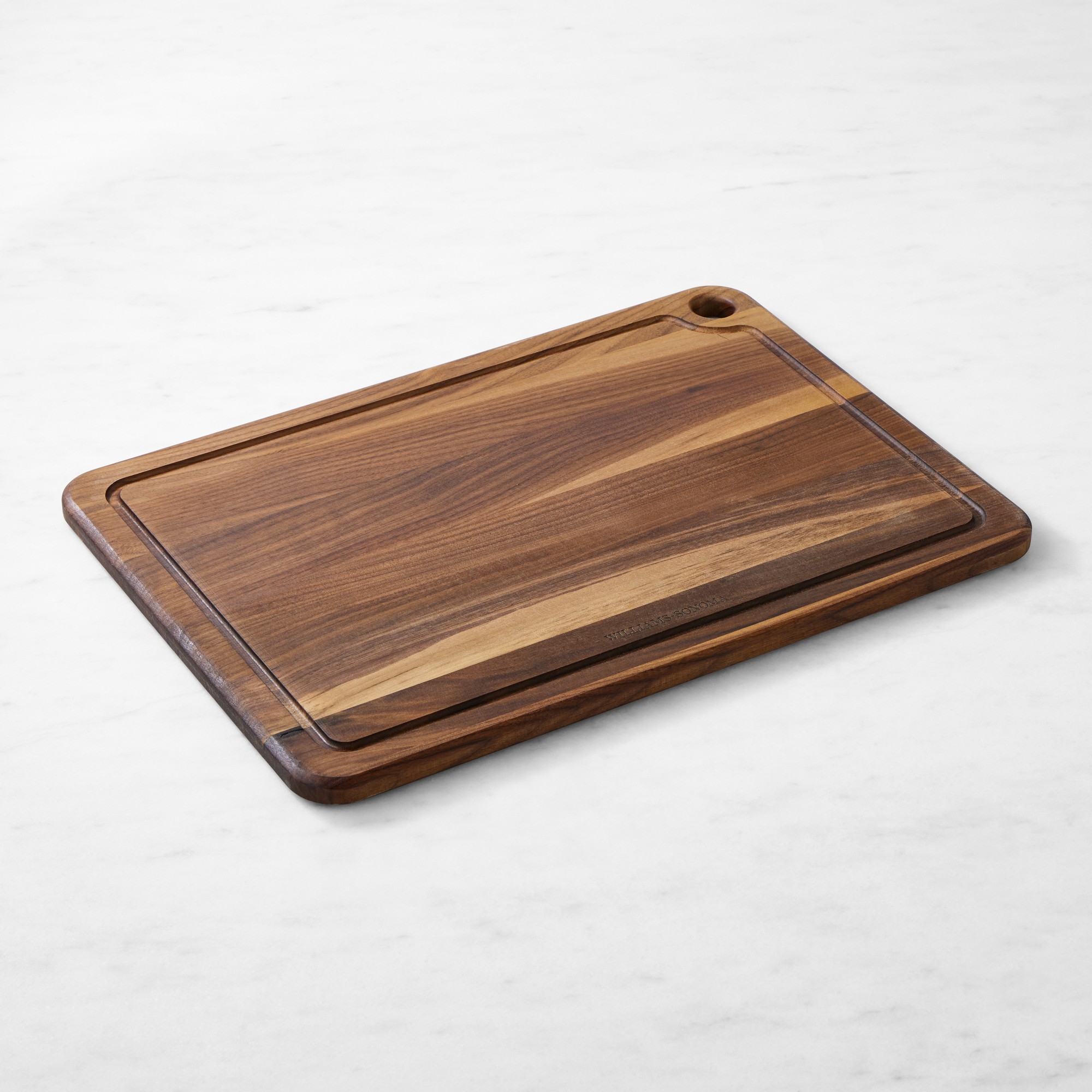 Williams Sonoma Notch Cutting Board, Walnut