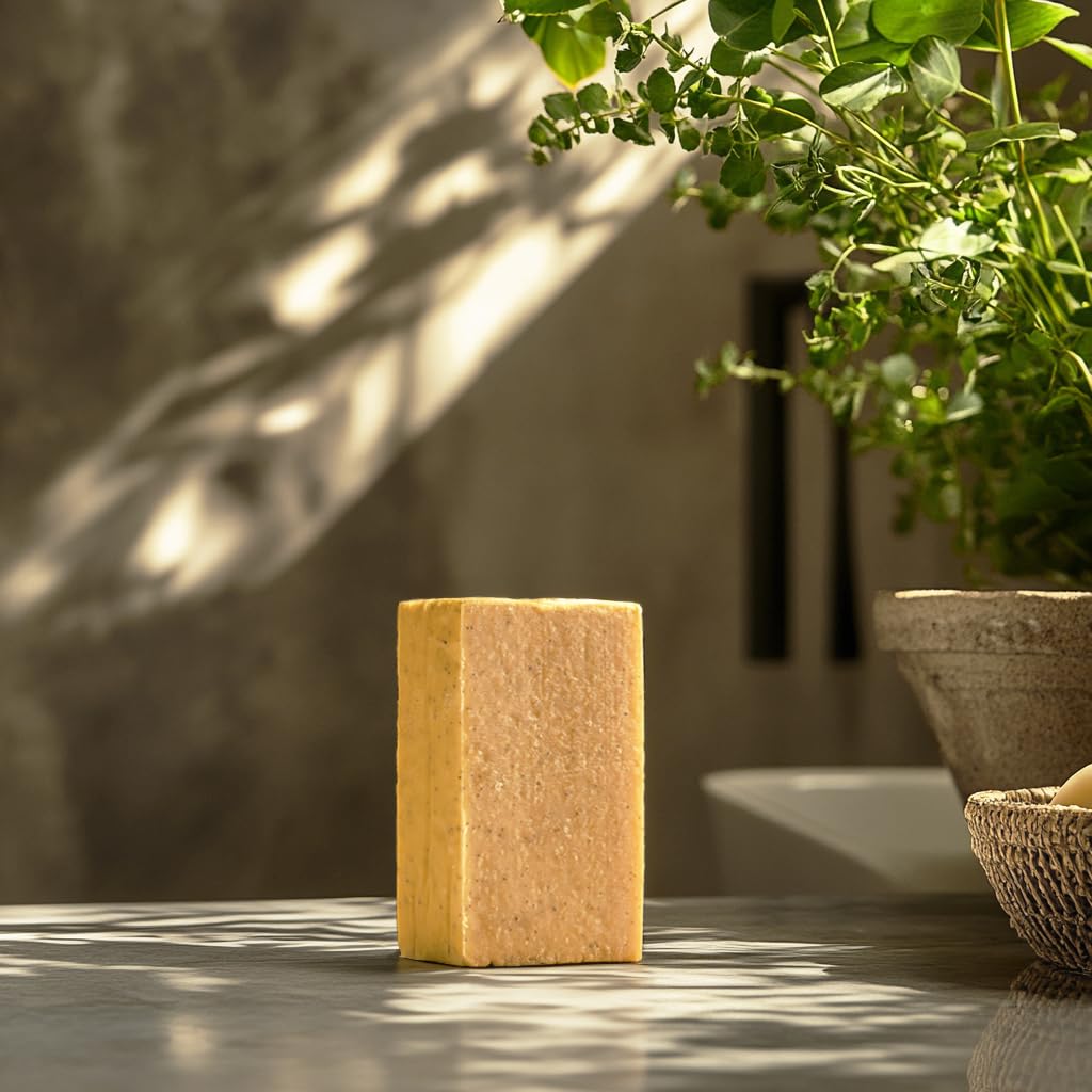 Handmade Vegan Natural Bar Soap Cold Pressed For Face And Body, With Premium Essential Oils, Eucalyptus & Peppermint For Men And Women 3 Pack (Lavender)