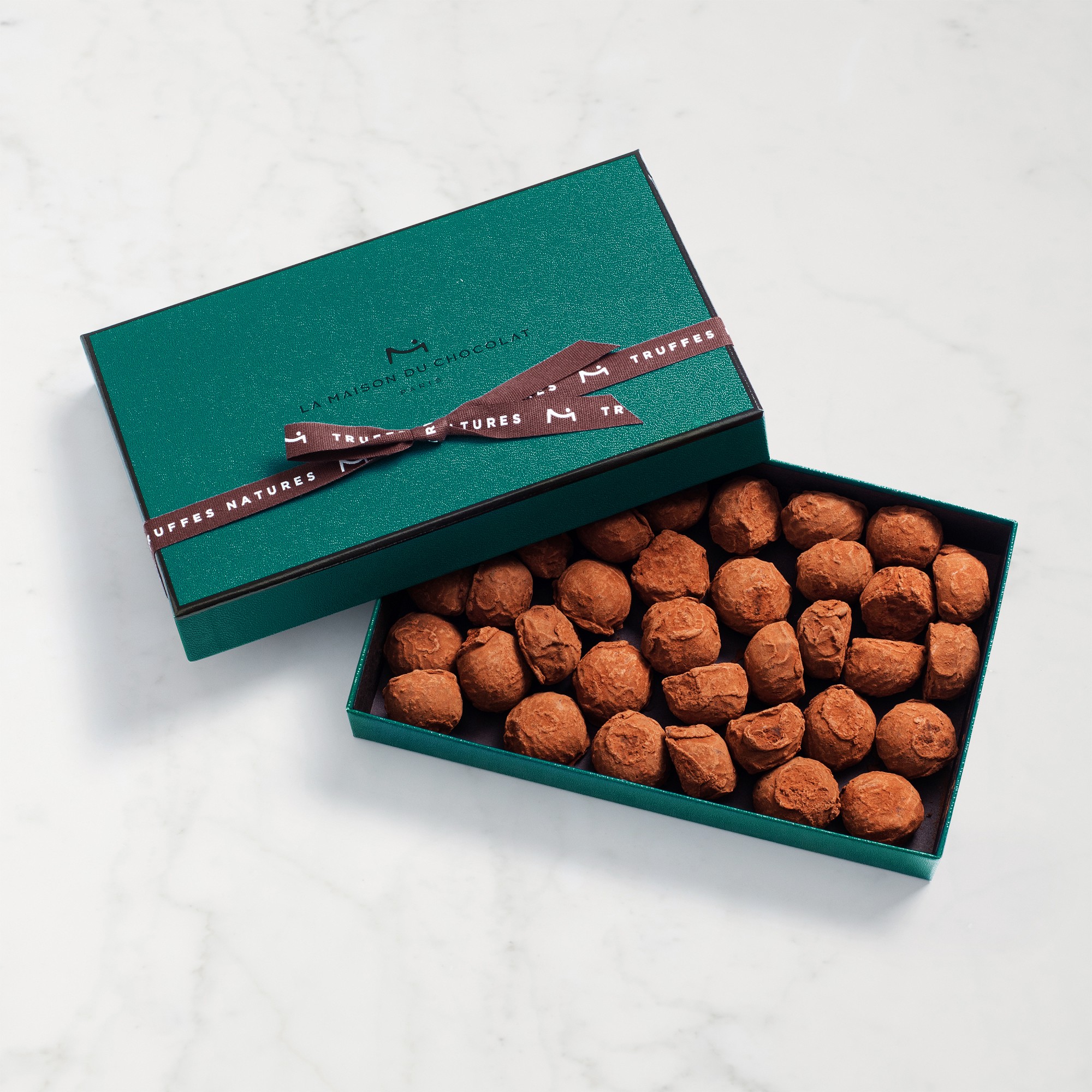 La Maison du Chocolat Dark Chocolate Truffle Gift Box