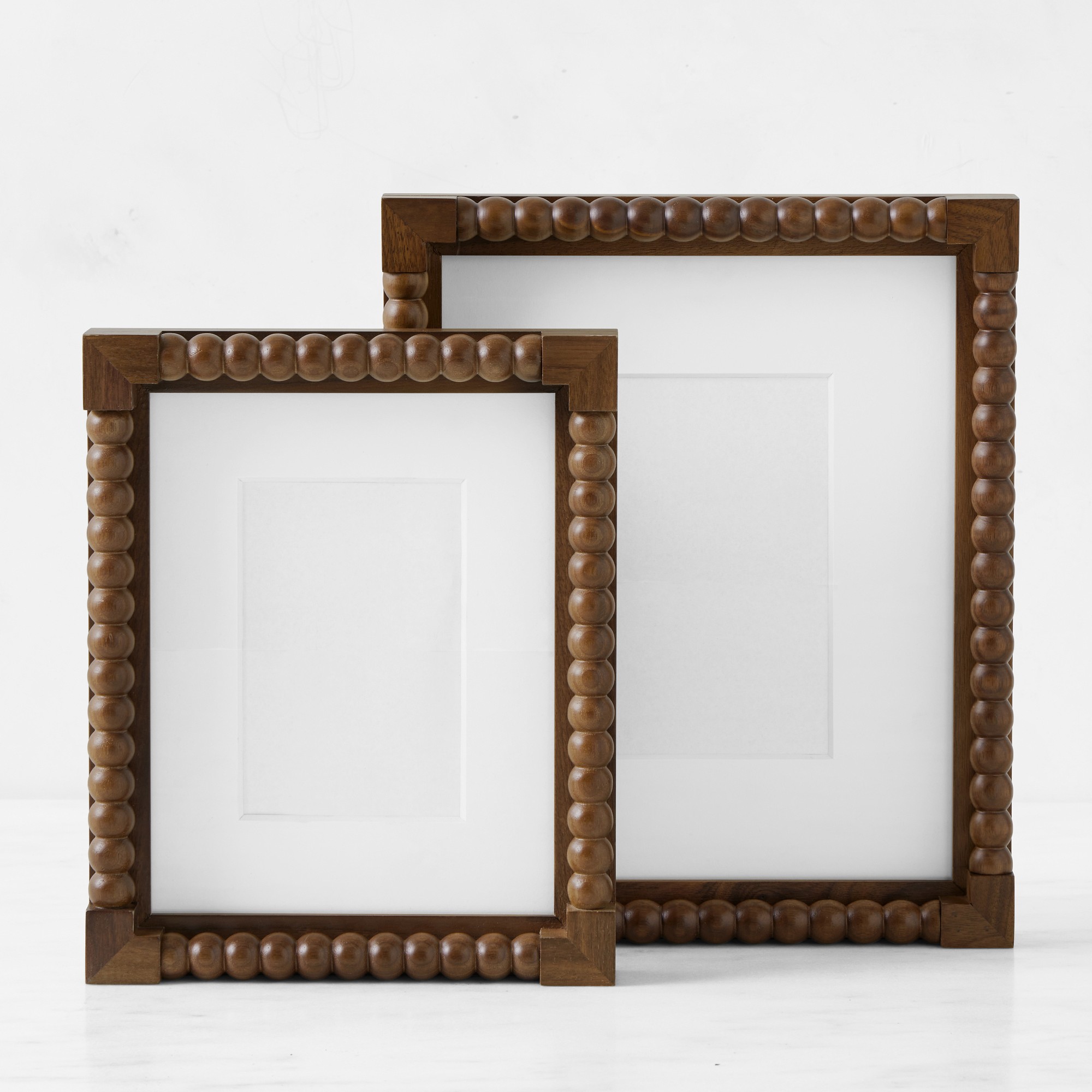 Sheila Bridges x Williams Sonoma Home Turned Walnut Picture Frame