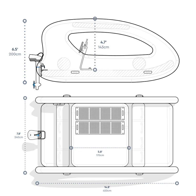 Elcat Splash Electric Boat