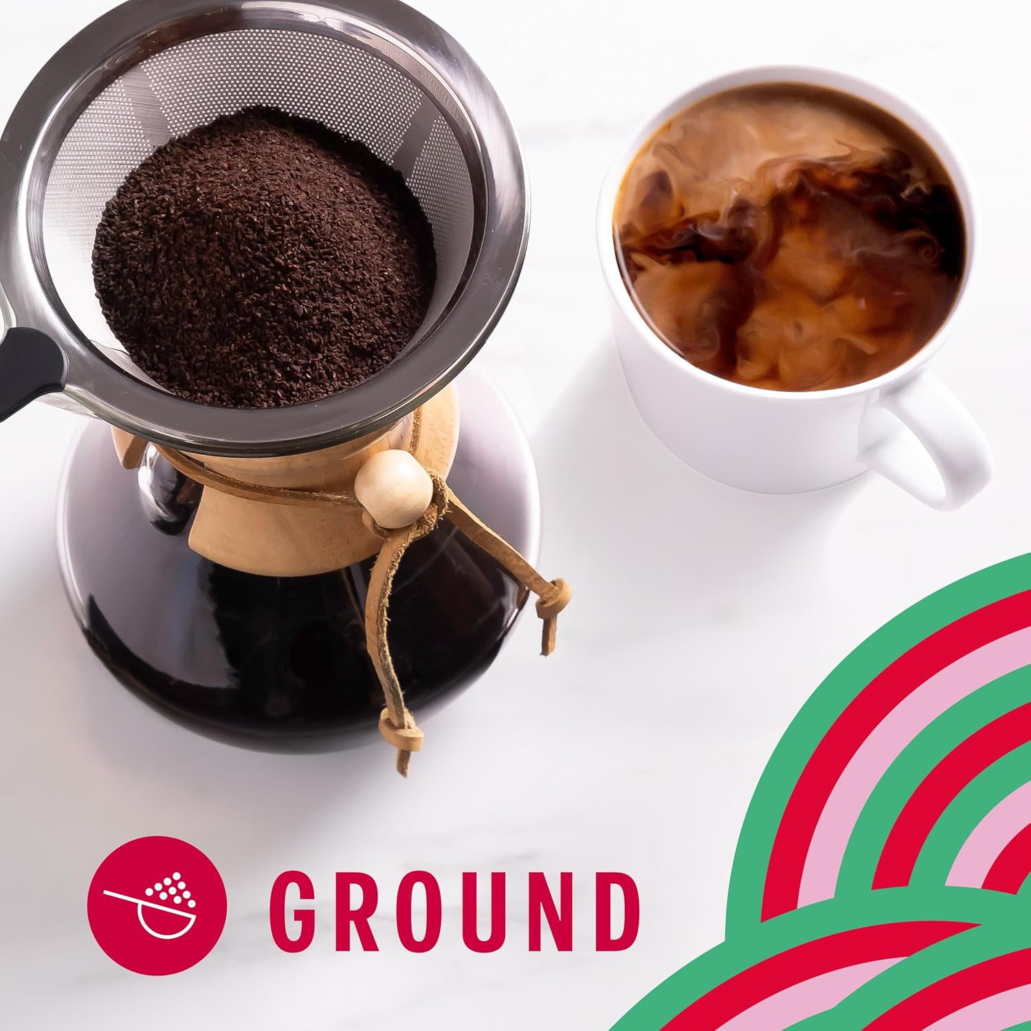 Starbucks Ground Coffee, Medium Roast Coffee, Pike Place Roast, 100% Arabica, 1 Bag (28 Oz)