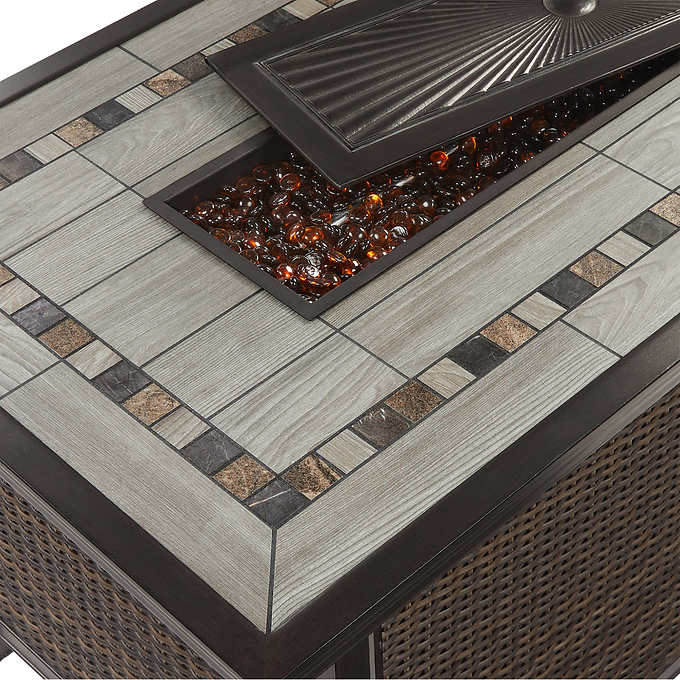 Agio Conway 5-piece Fire Deep Seating Set