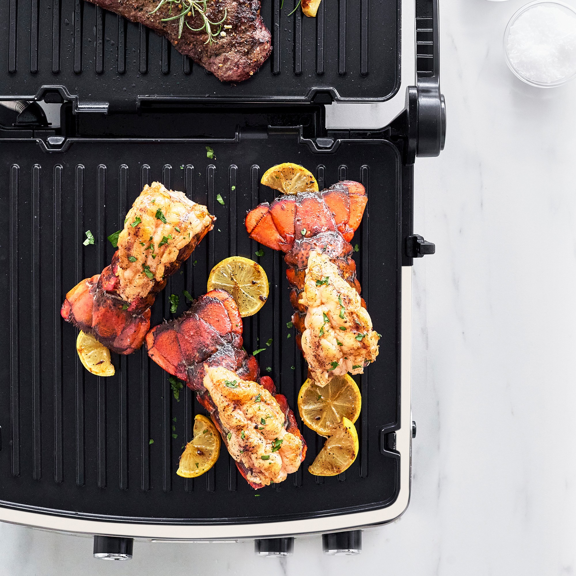 GreenPan™ Elite 7-in-1 Contact Grill, Griddle, & Waffler