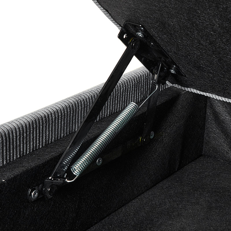 Aladino 2-Piece Upholstered Reversible Sectional Sofa with Storage