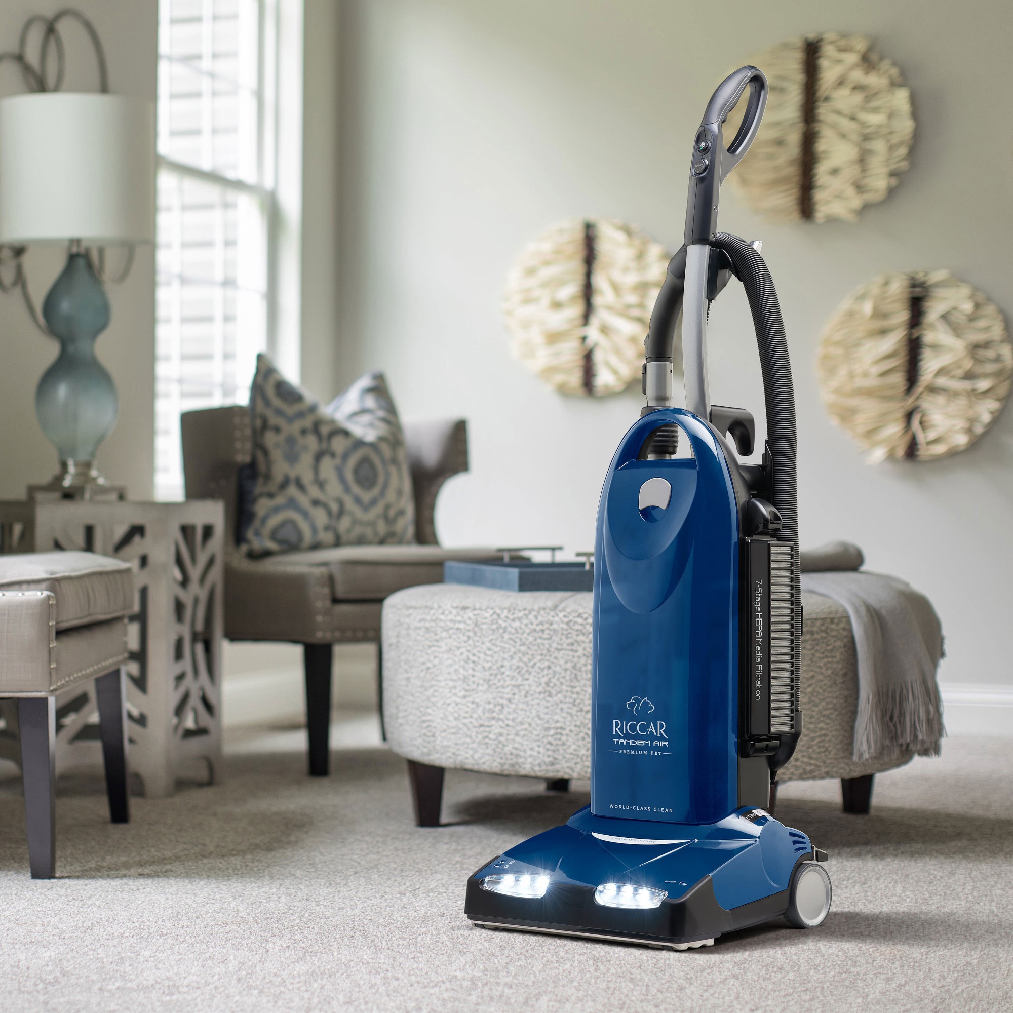 Riccar Tandem Premium Pet Upright Vacuum