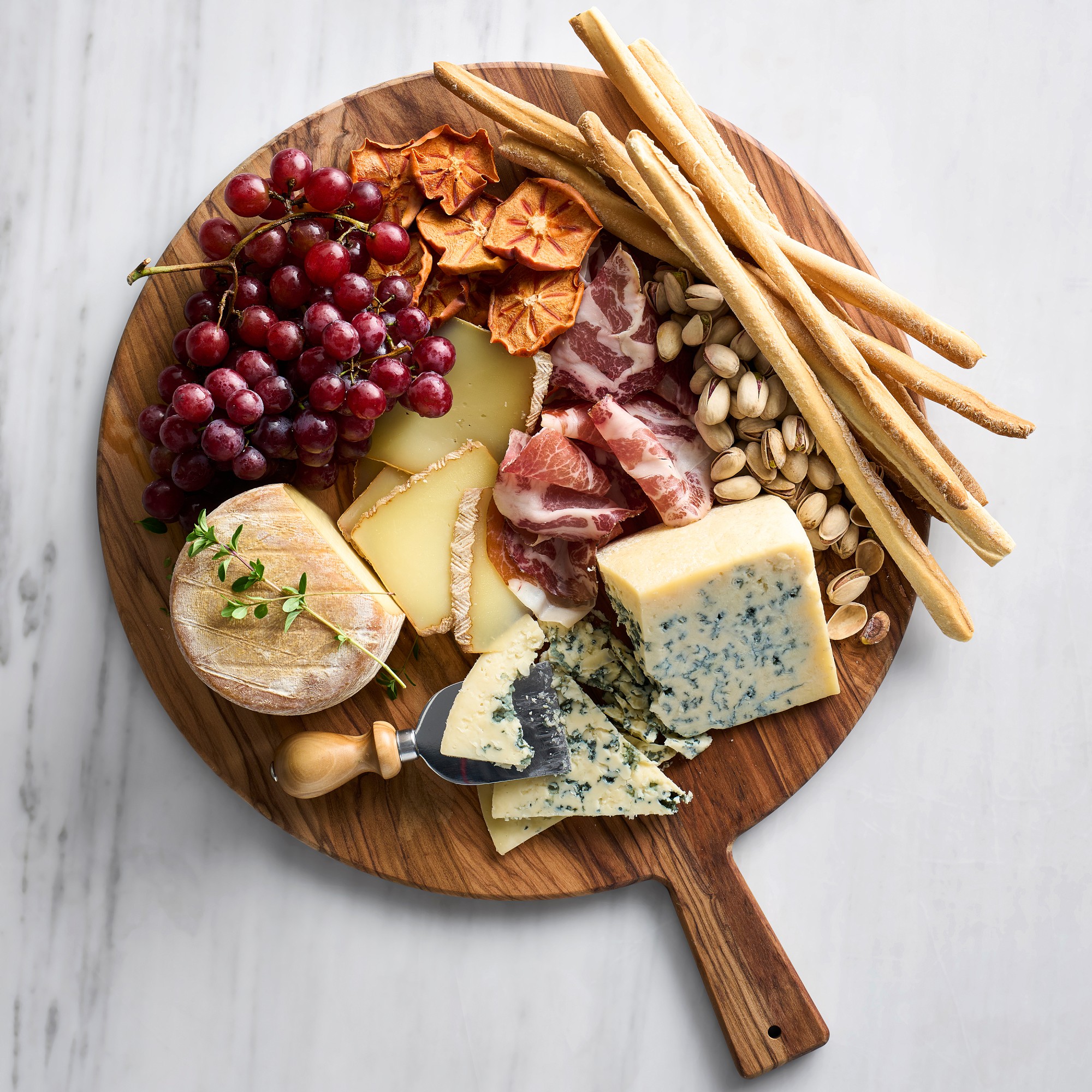Olivewood Round Cheese Boards