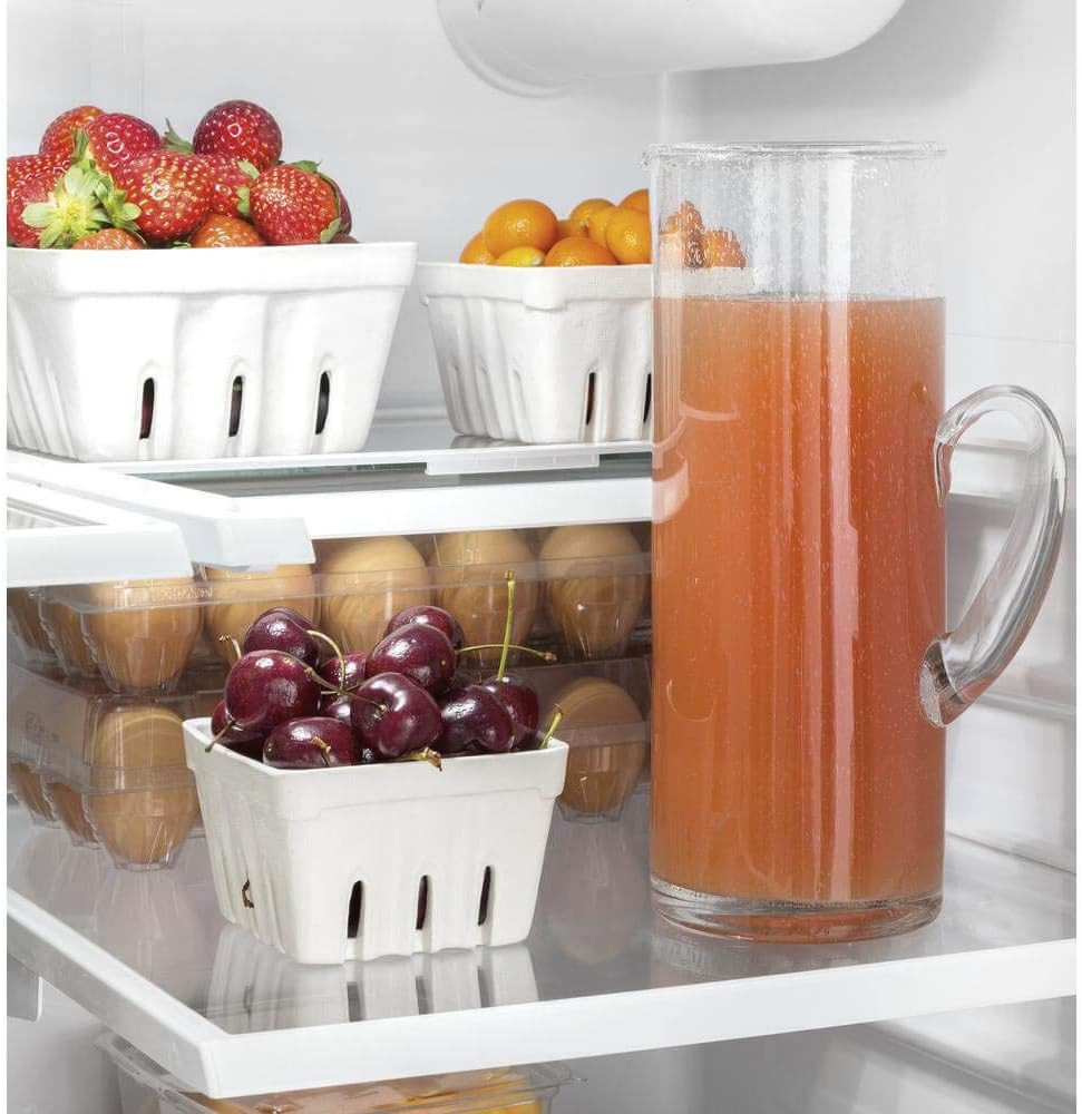 GE GNE27JYMFS 36" French Door Refrigerator with 27 cu. ft. Total Capacity Energy Star LED Lighting Internal Water Dispenser Spill-Proof Shelves in Fingerprint Resistant Stainless Steel