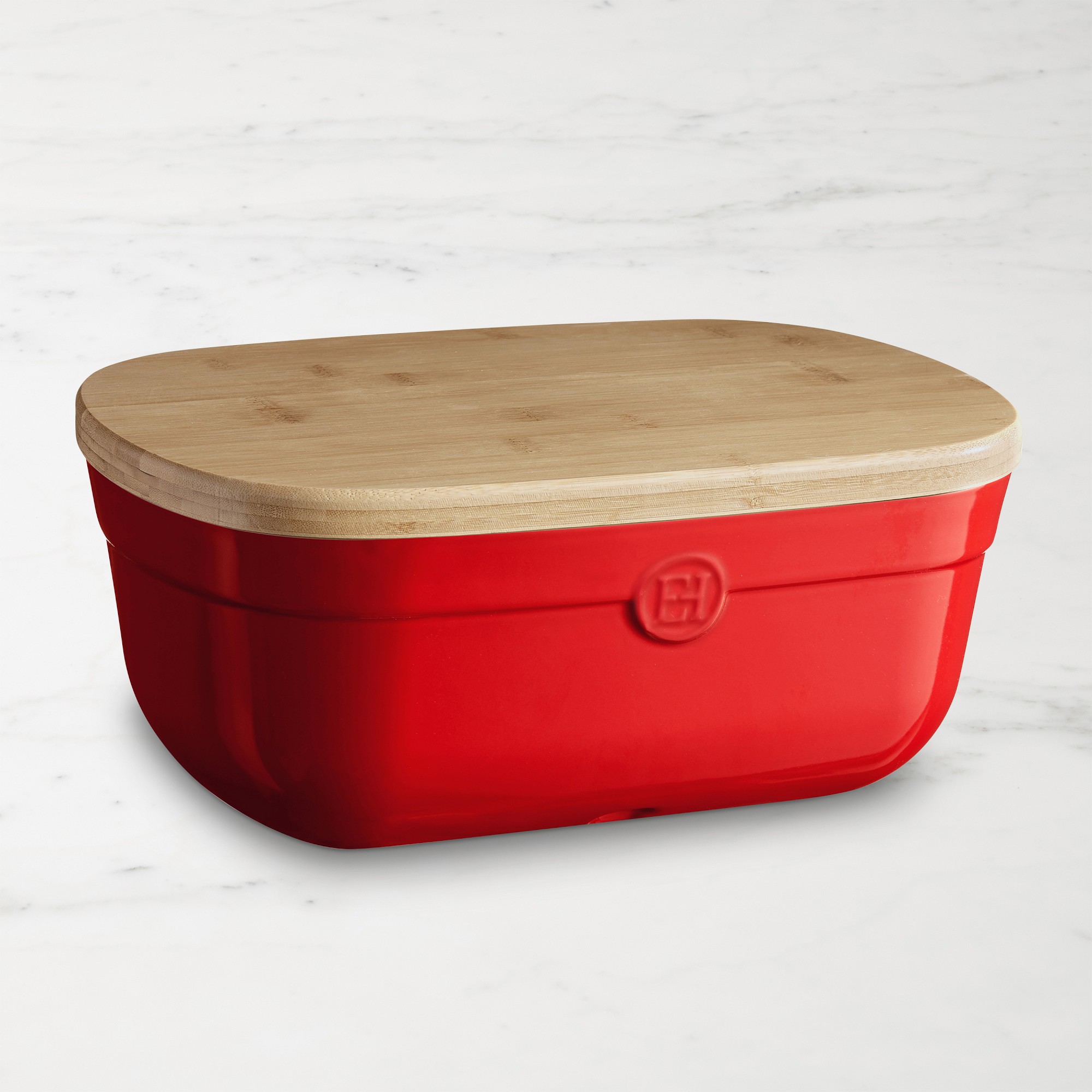 Emile Henry French Ceramic Bread Box