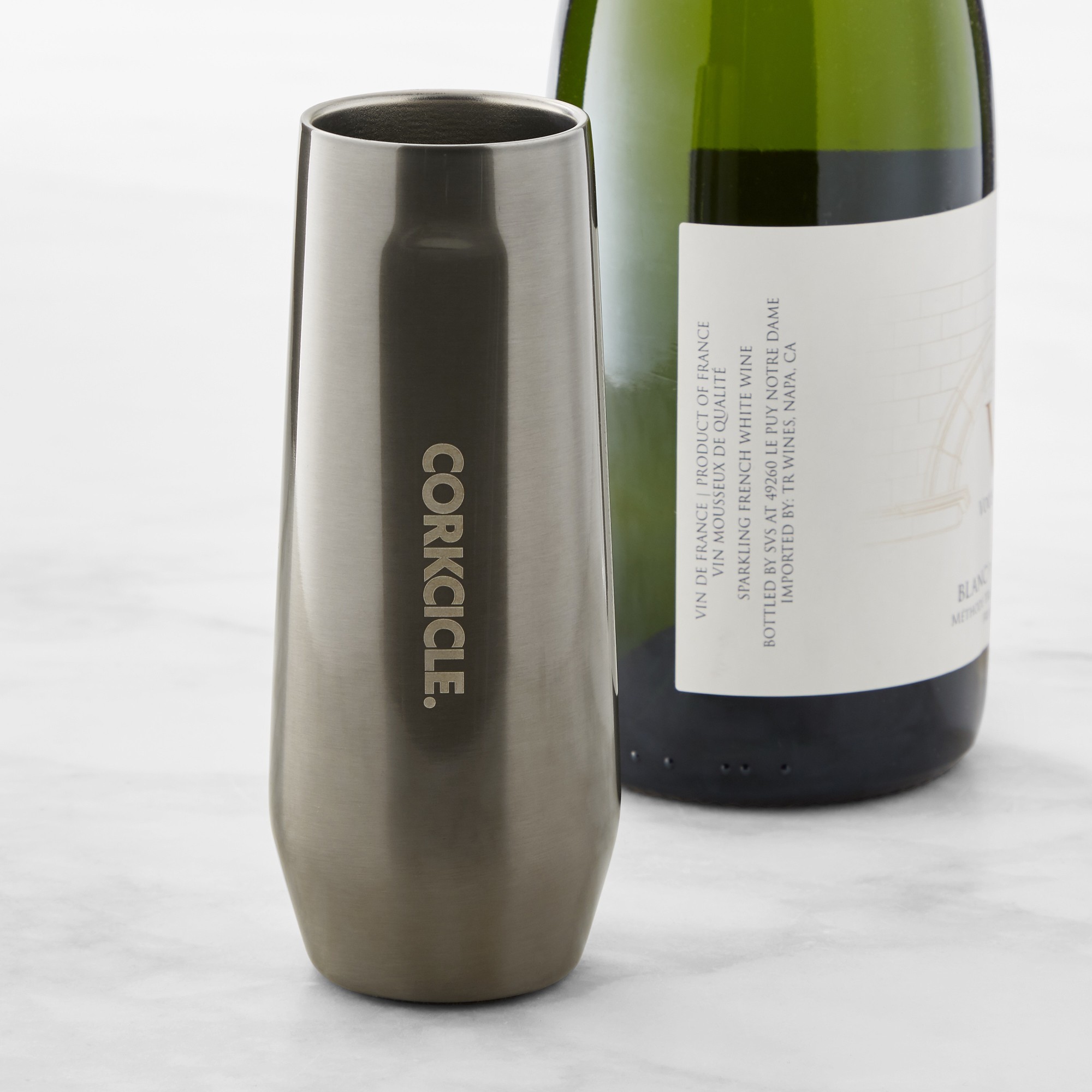 Corkcicle Stemless Champagne Flute