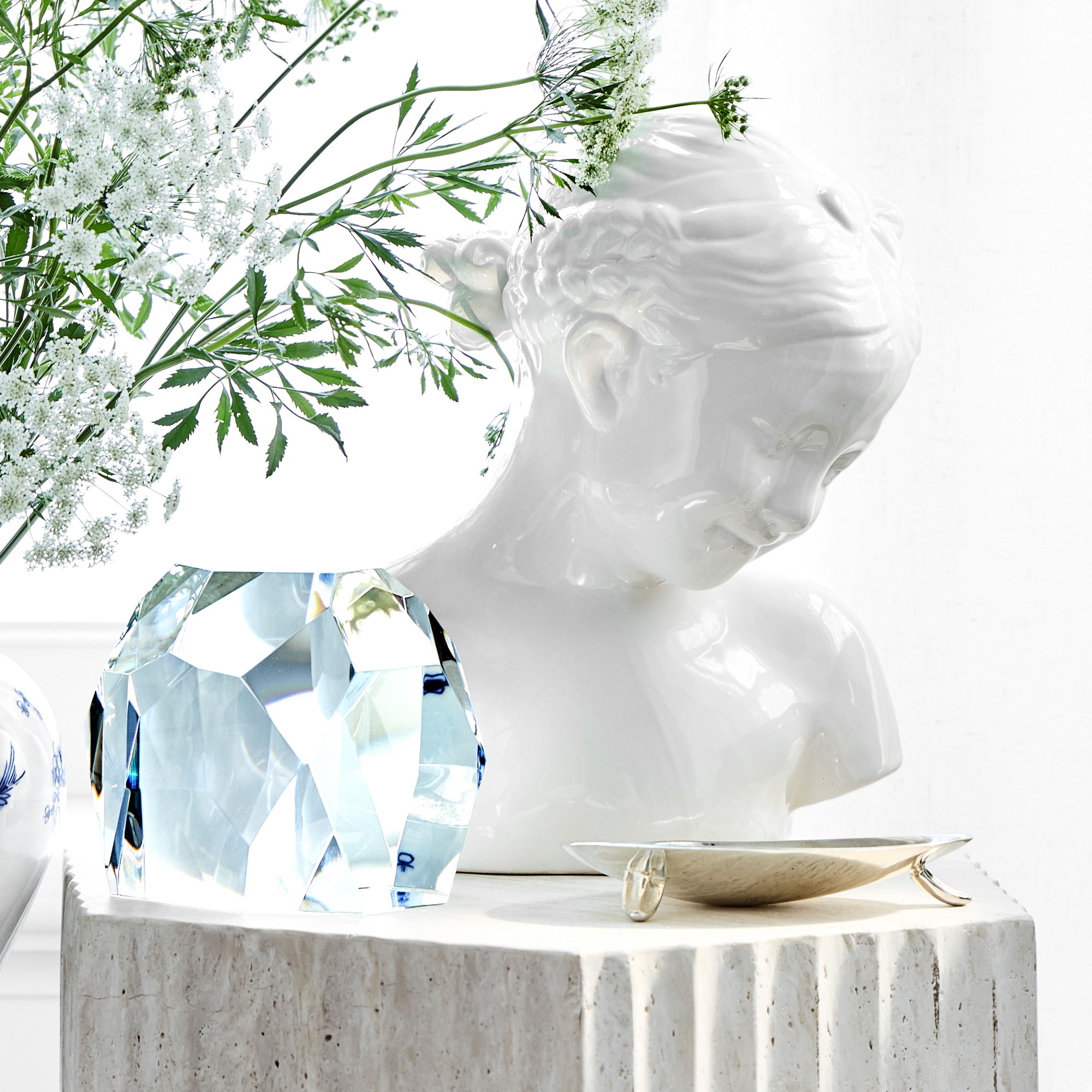 Faceted Glass Object