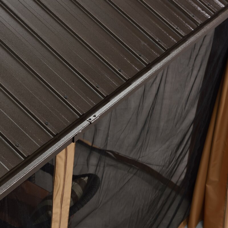 16 Ft. W x 12 FT. D Aluminum Patio Gazebo