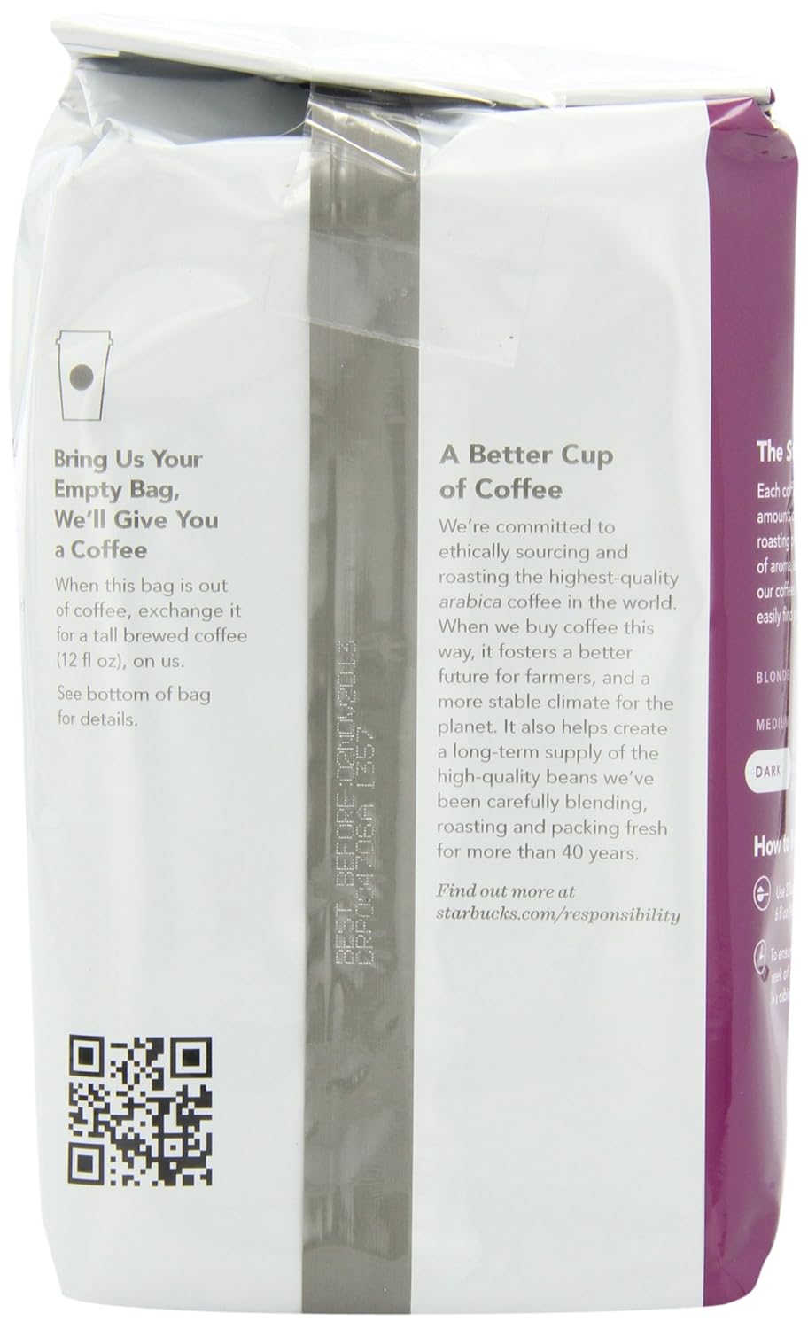 Starbucks Ground Coffee, Medium Roast Coffee, Pike Place Roast, 100% Arabica, 1 Bag (28 Oz)