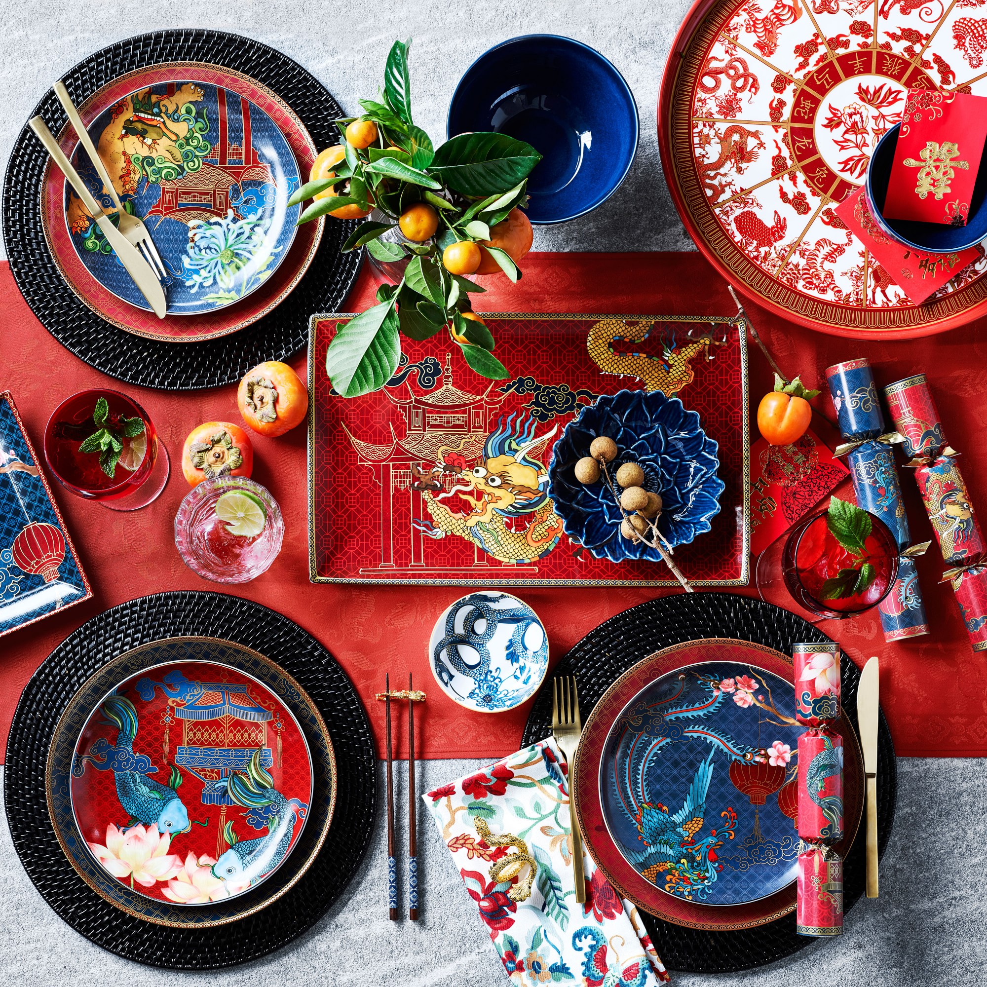 Lunar Zodiac Crackers, Set of 12