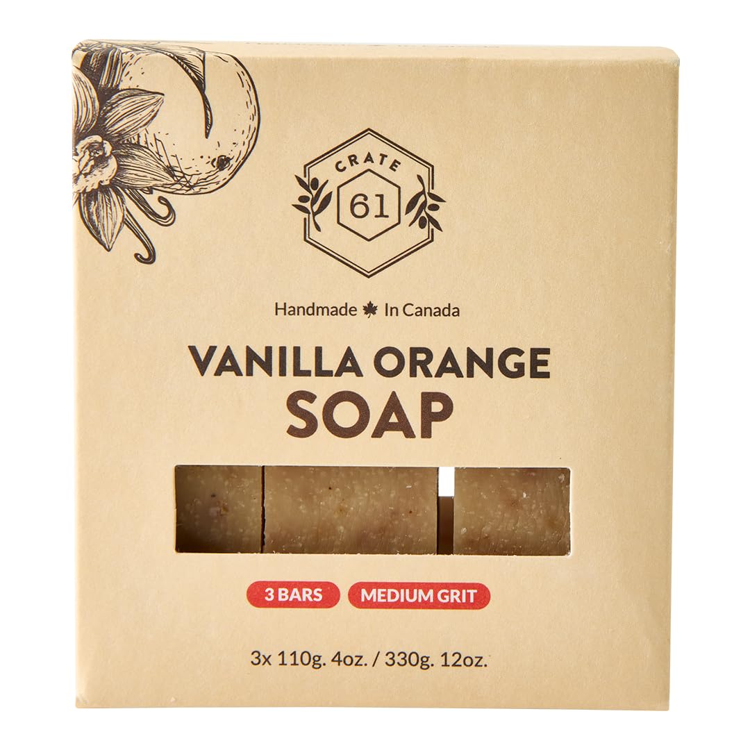 Handmade Vegan Natural Bar Soap Cold Pressed For Face And Body, With Premium Essential Oils, Eucalyptus & Peppermint For Men And Women 3 Pack (Lavender)