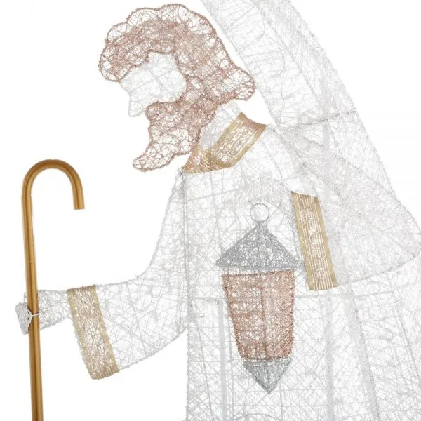 Christmas-10 ft led giant nativity scene