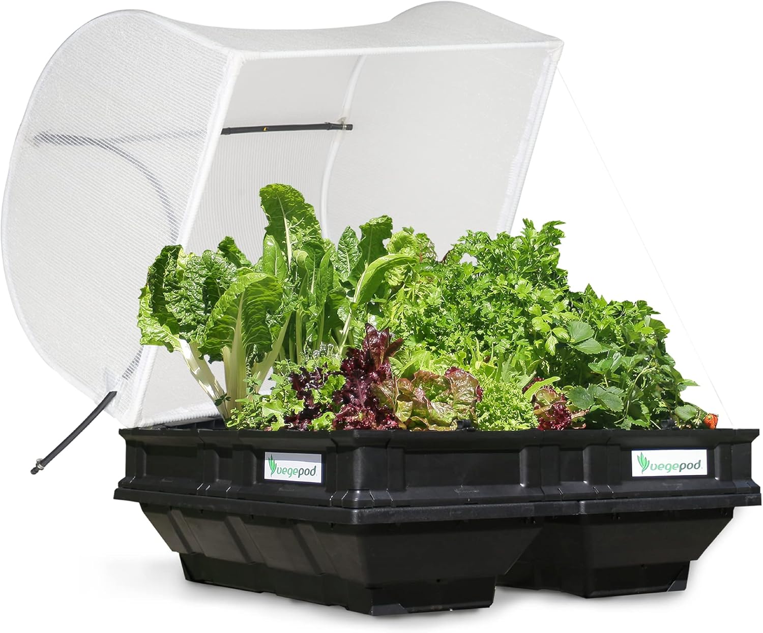 Vegepod - Raised Garden Bed - Self Watering Container Garden Kit with Protective Cover