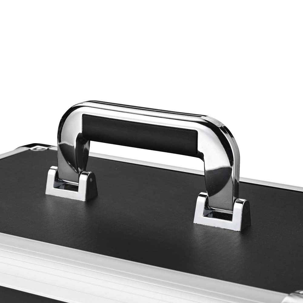 Byootique Rolling Cosmetic Makeup Case w/ 4-DrBlack