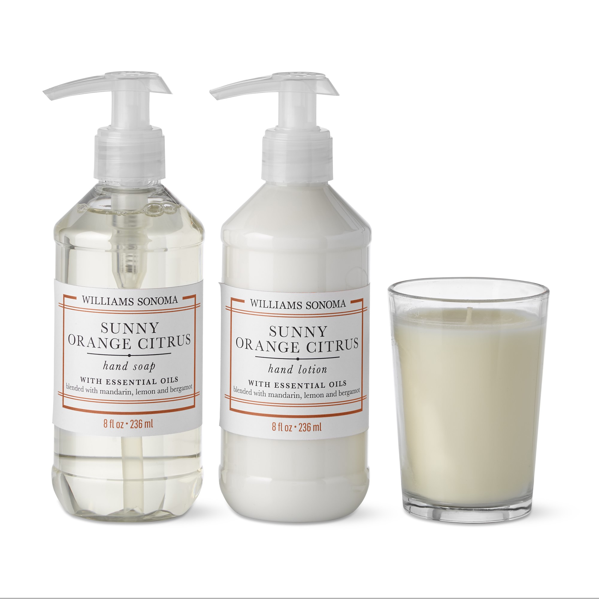 Williams Sonoma Sunny Orange Citrus Essentials Oils Collection