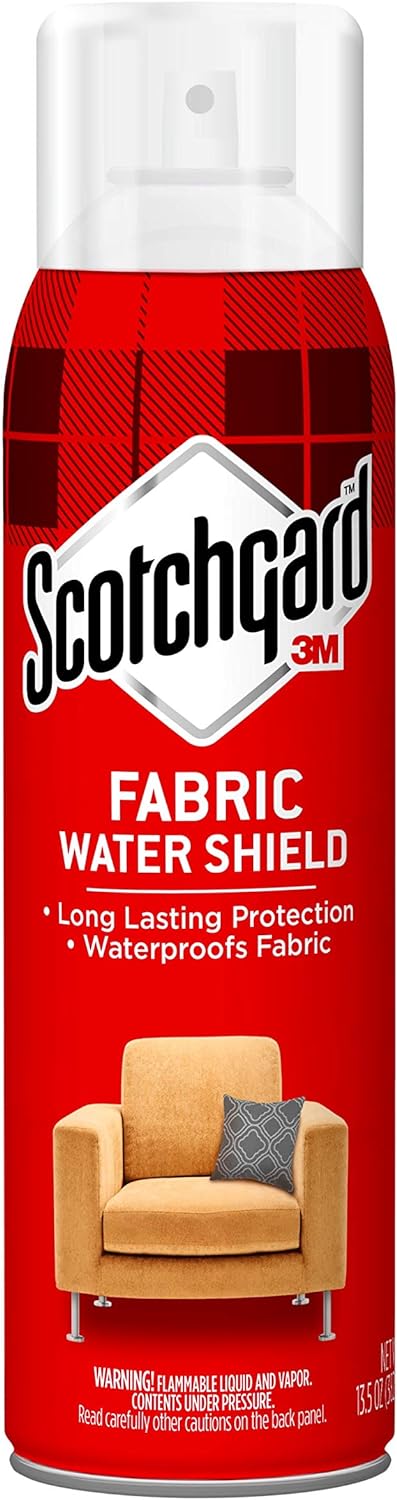 Scotchgard Fabric Water Shield, Water Repellent Spray for Spring and Summer Clothing and Household Upholstery Items, Long-Lasting Protection for Seasonal Fabric, Two 10 Oz Cans (Pack of 2)