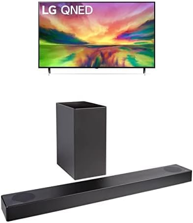 LG QNED80 Series 65-Inch Class QNED Mini LED Smart TV 4K Processor Smart Flat Screen TV for Gaming with Magic Remote AI-Powered 65QNED80URA, 2023 with Alexa Built-in,Black