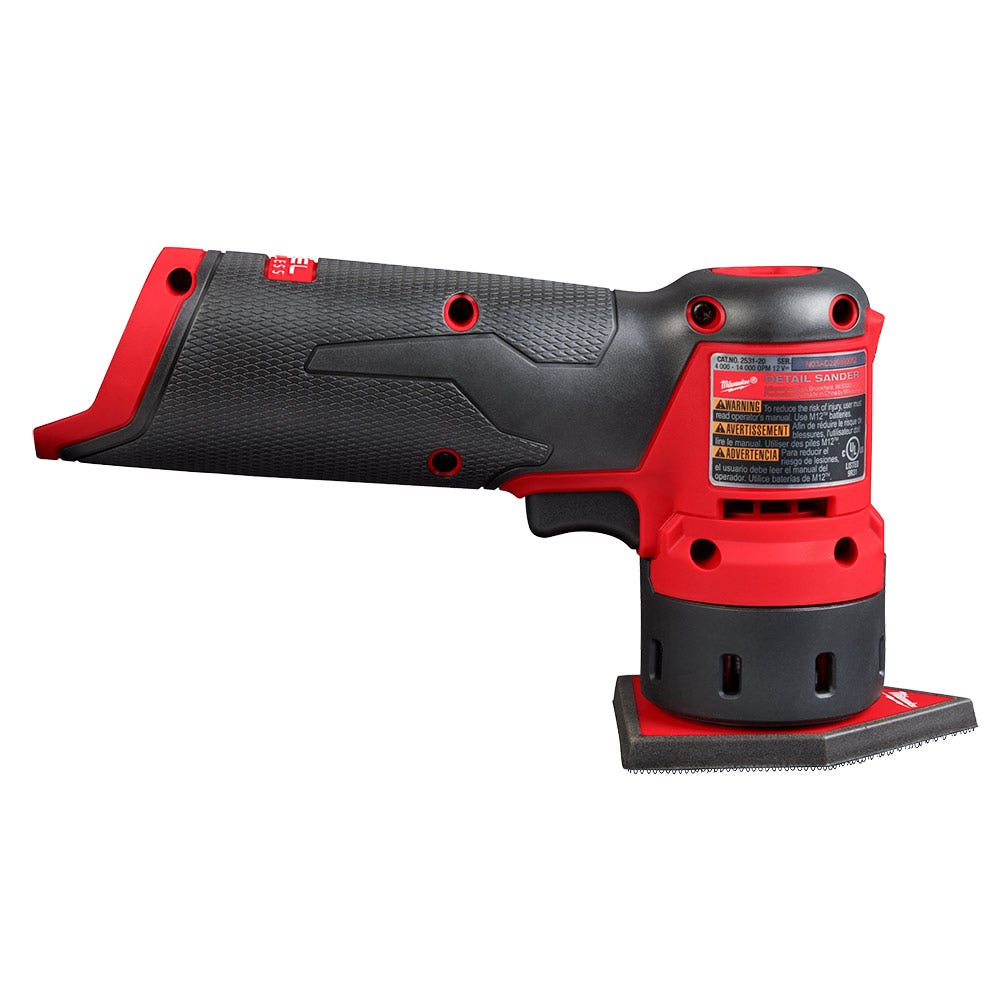 MILWAUKEE 12V FUEL™ Orbital Detail Sander Skin M12FDSS0