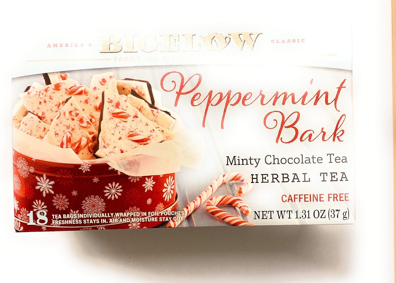 Bigelow Tea Lemon Ginger plus Probiotics Herbal Tea, Caffeine Free Tea with Lemon and Ginger, 18 Count Box (Pack of 6), 108 Total Tea Bags