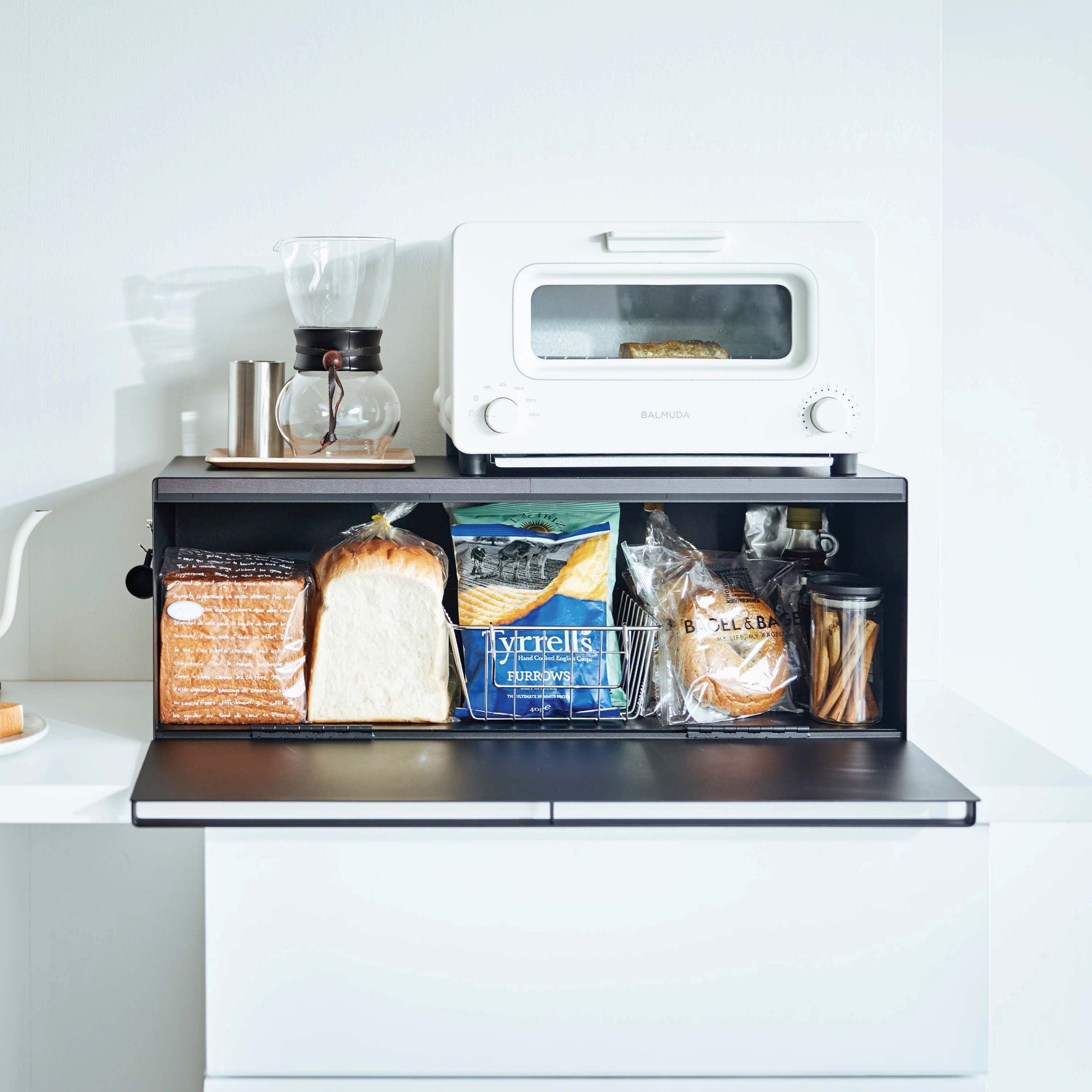 Yamazaki Home Tower Wide Bread Box