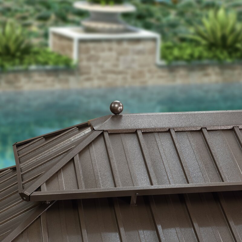 16 Ft. W x 12 FT. D Aluminum Patio Gazebo