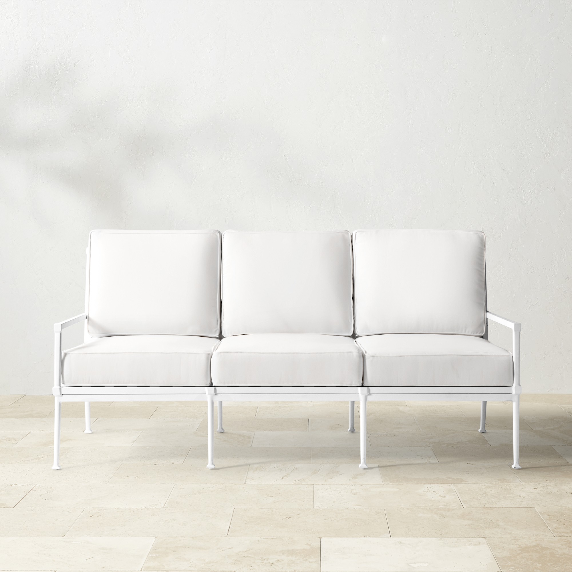 Bridgehampton Outdoor Sofa, White (74