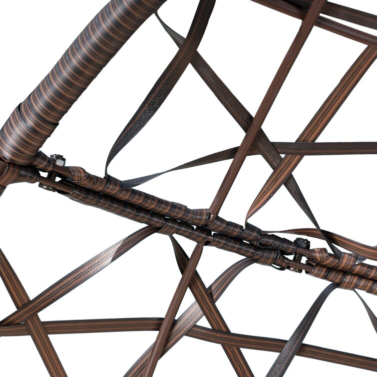 Robert Wicker Tear Drop Hanging Swing Chair