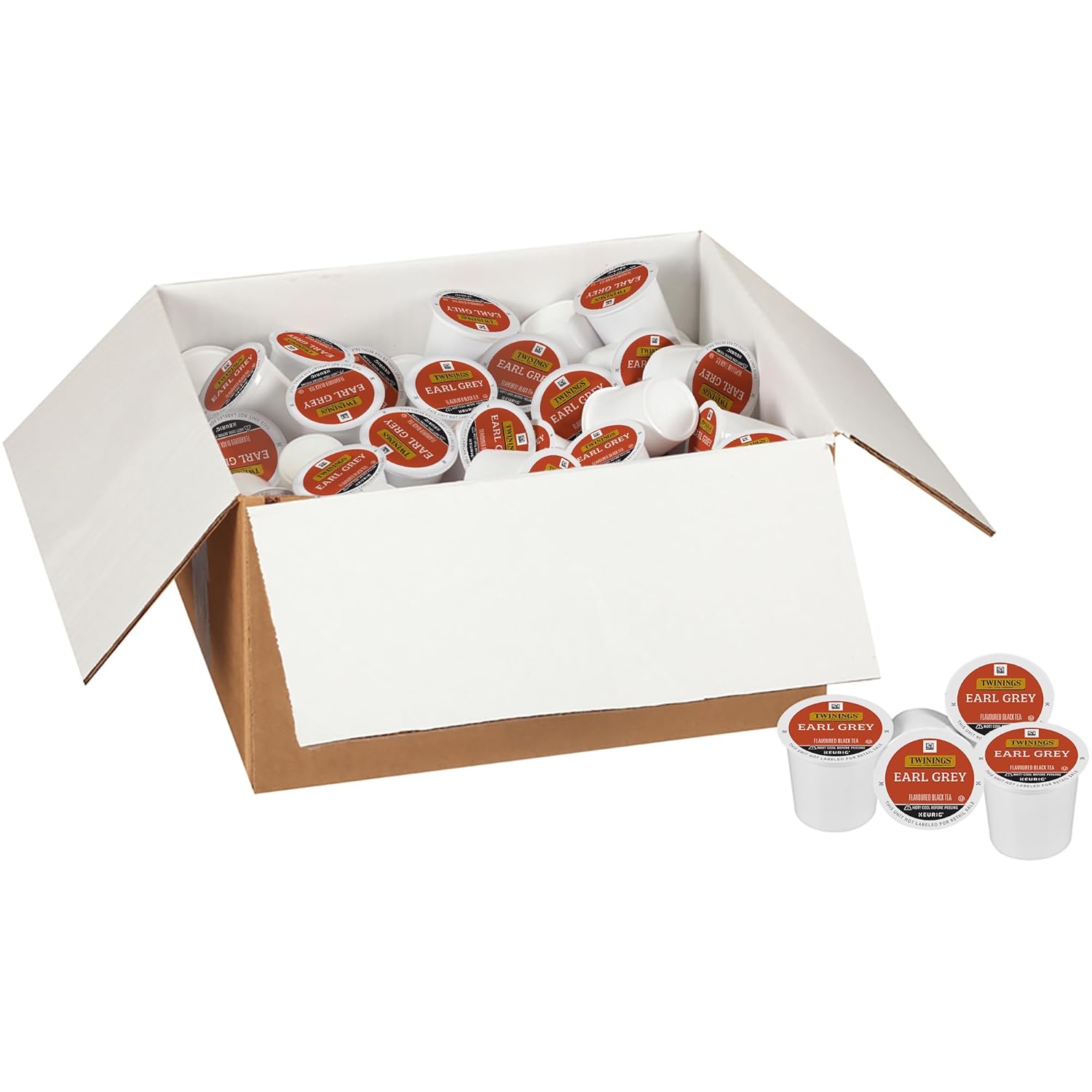 Twinings English Breakfast Black Tea K-Cup Pods for Keurig, 24 Count (Pack of 1), Smooth, Flavourful, Robust, Caffeinated, Enjoy Hot or Iced | Packaging May Vary