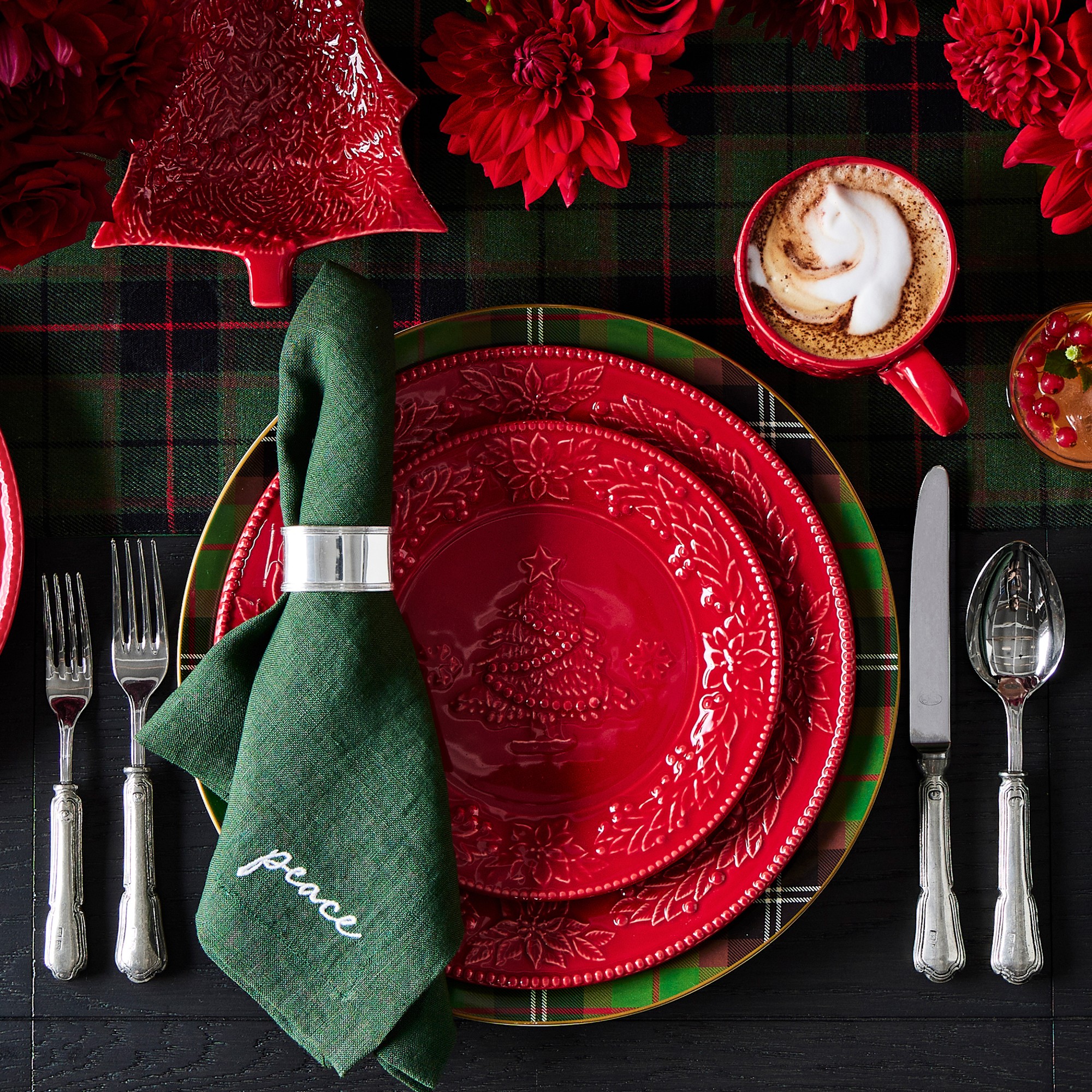 Heirloom Silver Napkin Rings, Set of 4