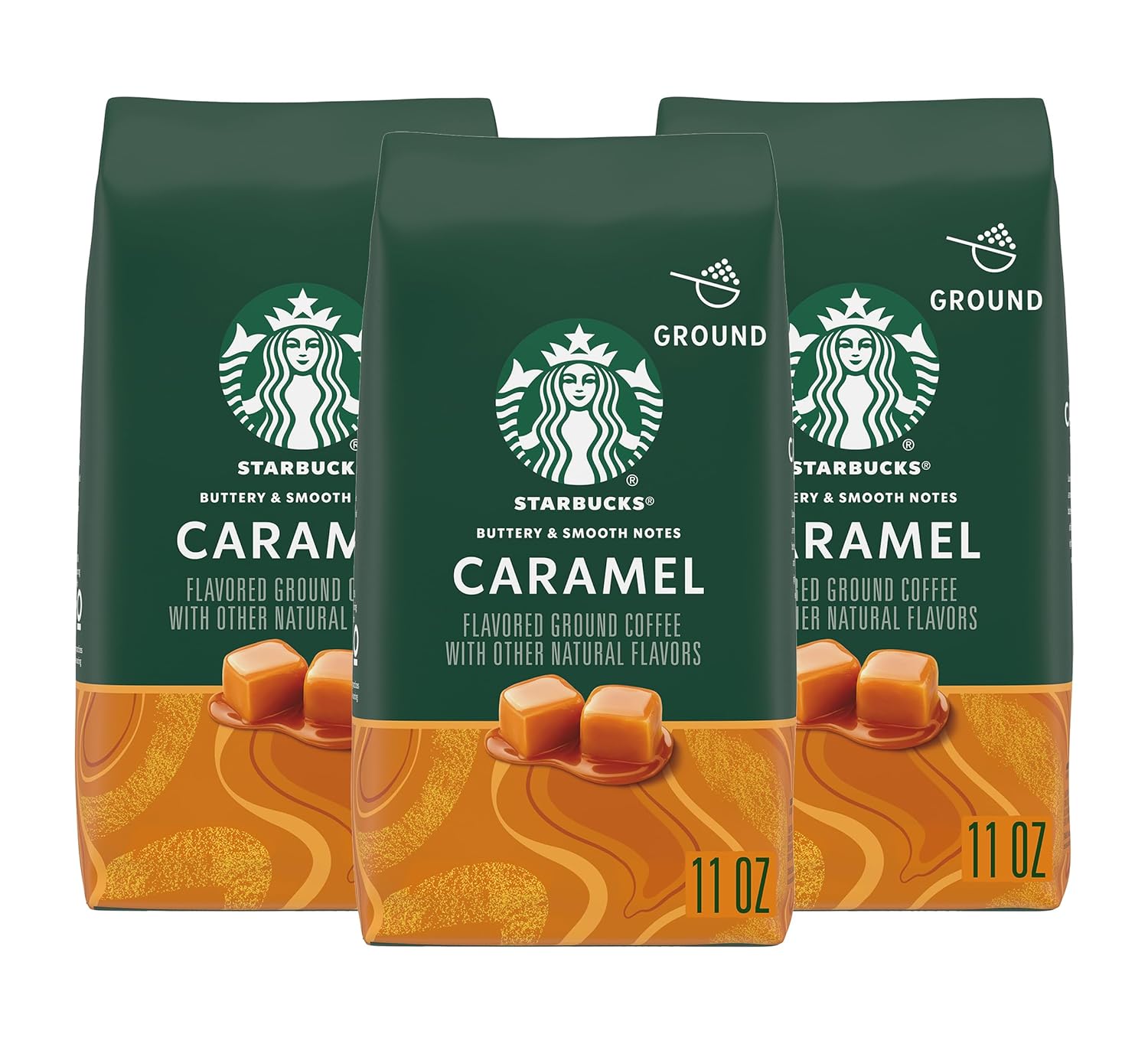 Starbucks Ground Coffee, Medium Roast Coffee, Pike Place Roast, 100% Arabica, 1 Bag (28 Oz)