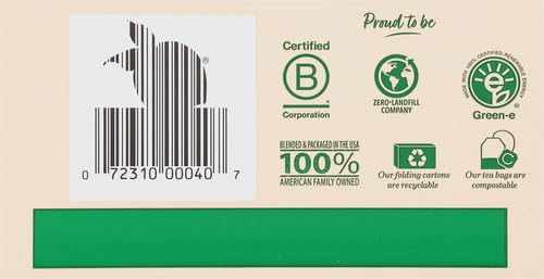 Bigelow Tea Lemon Ginger plus Probiotics Herbal Tea, Caffeine Free Tea with Lemon and Ginger, 18 Count Box (Pack of 6), 108 Total Tea Bags