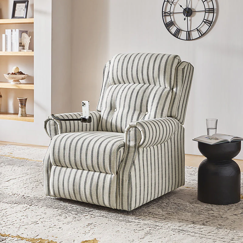 Hector Lift Assist Power Recliner With Massage Heat And Manual Headrest