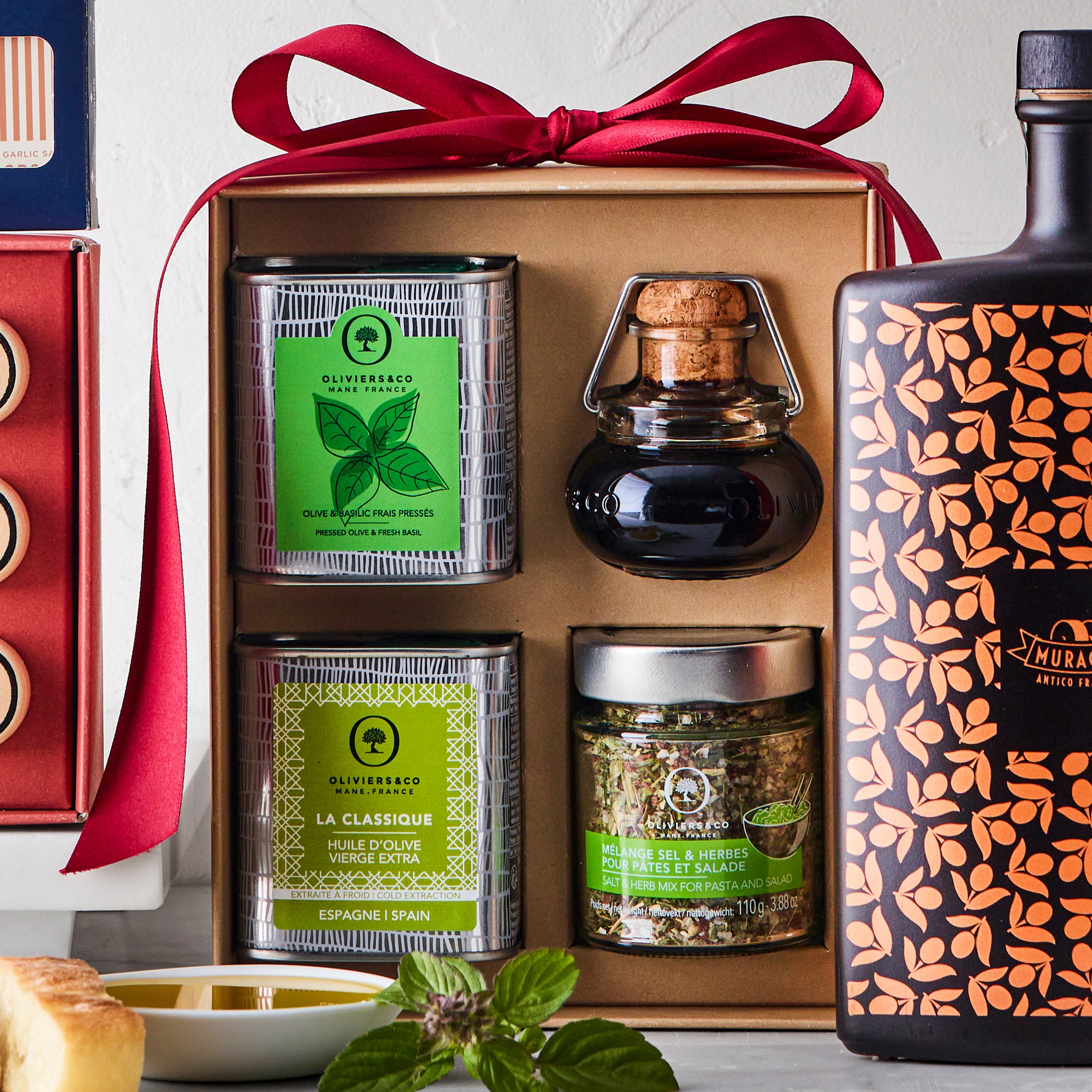 Oliviers & Co. Oil, Vinegar & Spice Blend Set