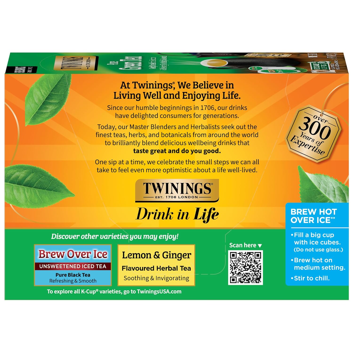 Twinings English Breakfast Black Tea K-Cup Pods for Keurig, 24 Count (Pack of 1), Smooth, Flavourful, Robust, Caffeinated, Enjoy Hot or Iced | Packaging May Vary