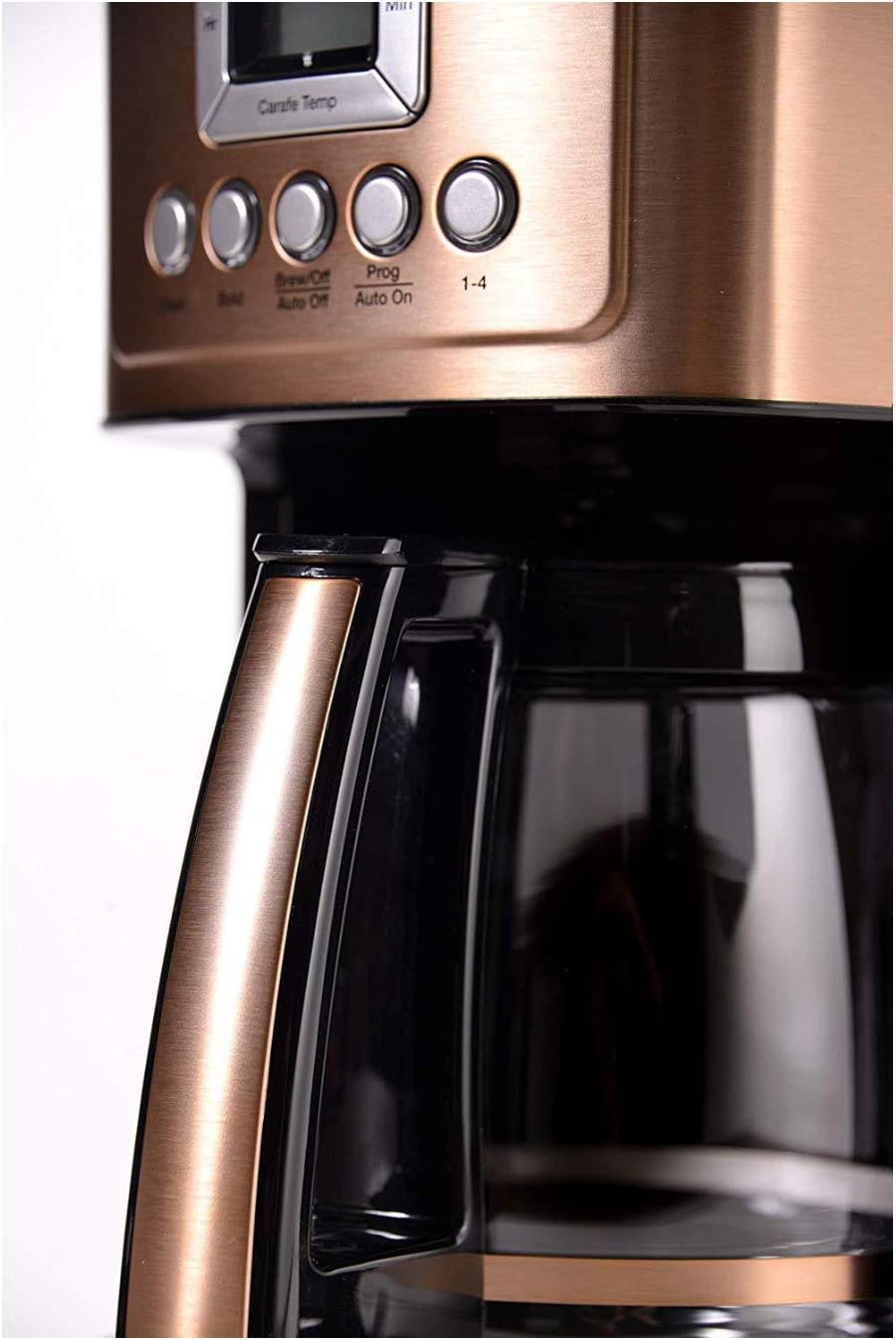 Cuisinart Coffee Maker, 14-Cup Glass Carafe, Fully Automatic for Brew Strength Control & 1-4 Cup Setting, Stainless Steel, DCC-3200P1