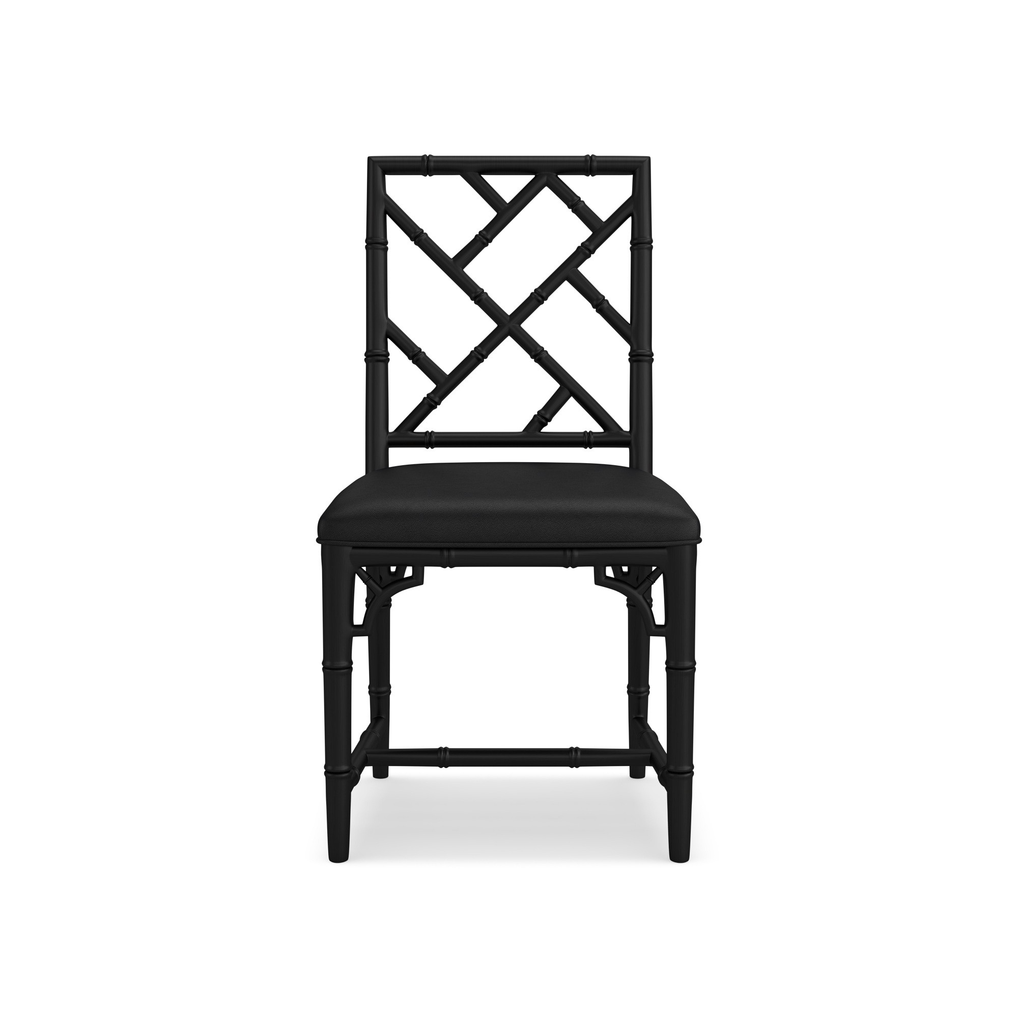 Chippendale Upholstered Bistro Side Chair